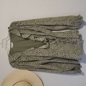 Ophelia Roe wrap blouse